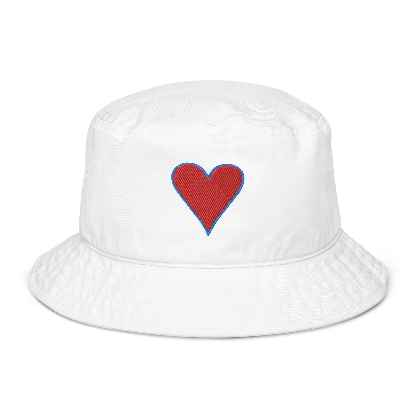 Heart Graphic Bucket Hat