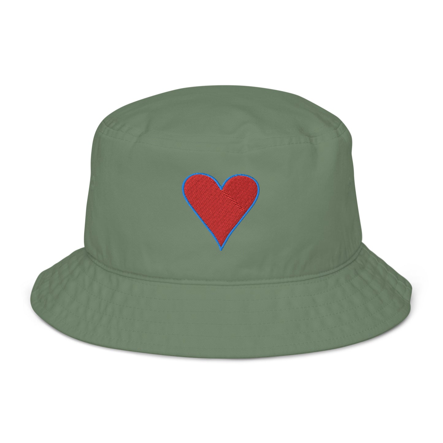 Heart Graphic Bucket Hat