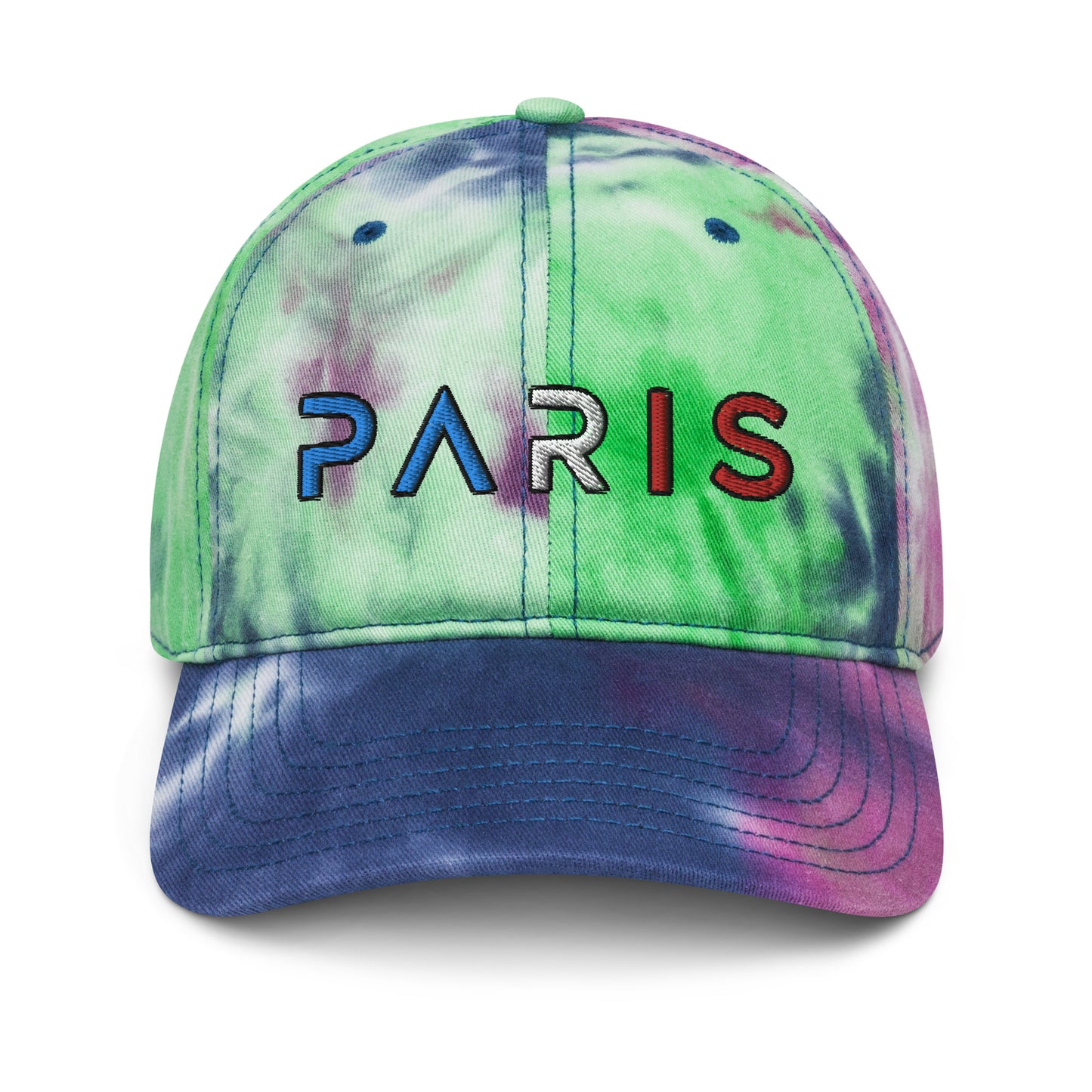 Paris Tie Dye Cap