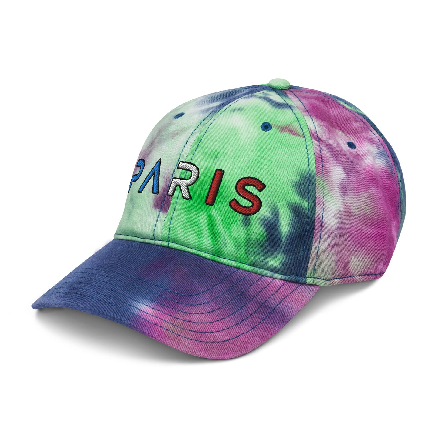 Paris Tie Dye Cap